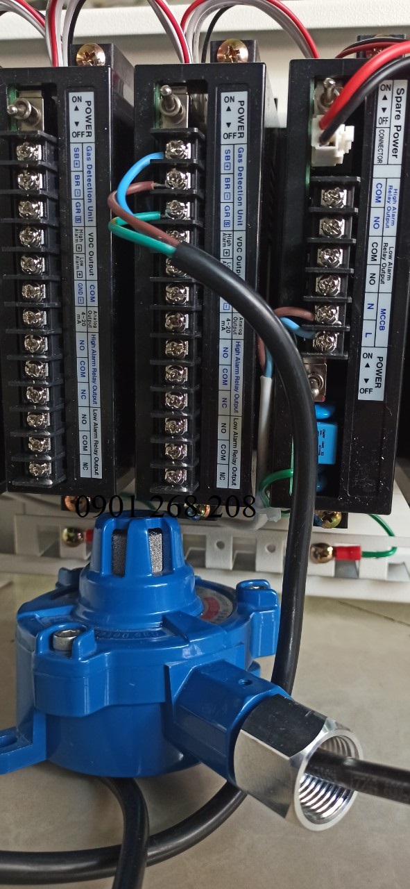 DA-100 kết nối với tủ điều khiển DA-73